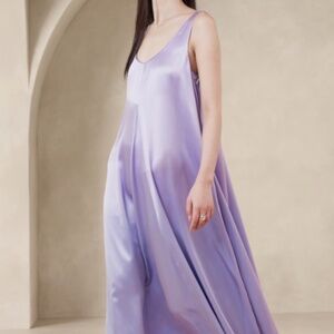 Banana Republic SERENADE SILK MAXI DRESS